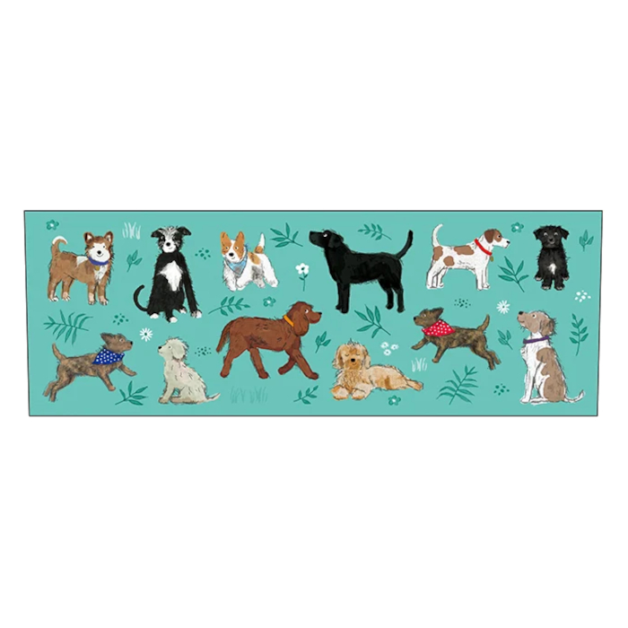 Mug Otter House Dog Motif Dog And Floral - 4