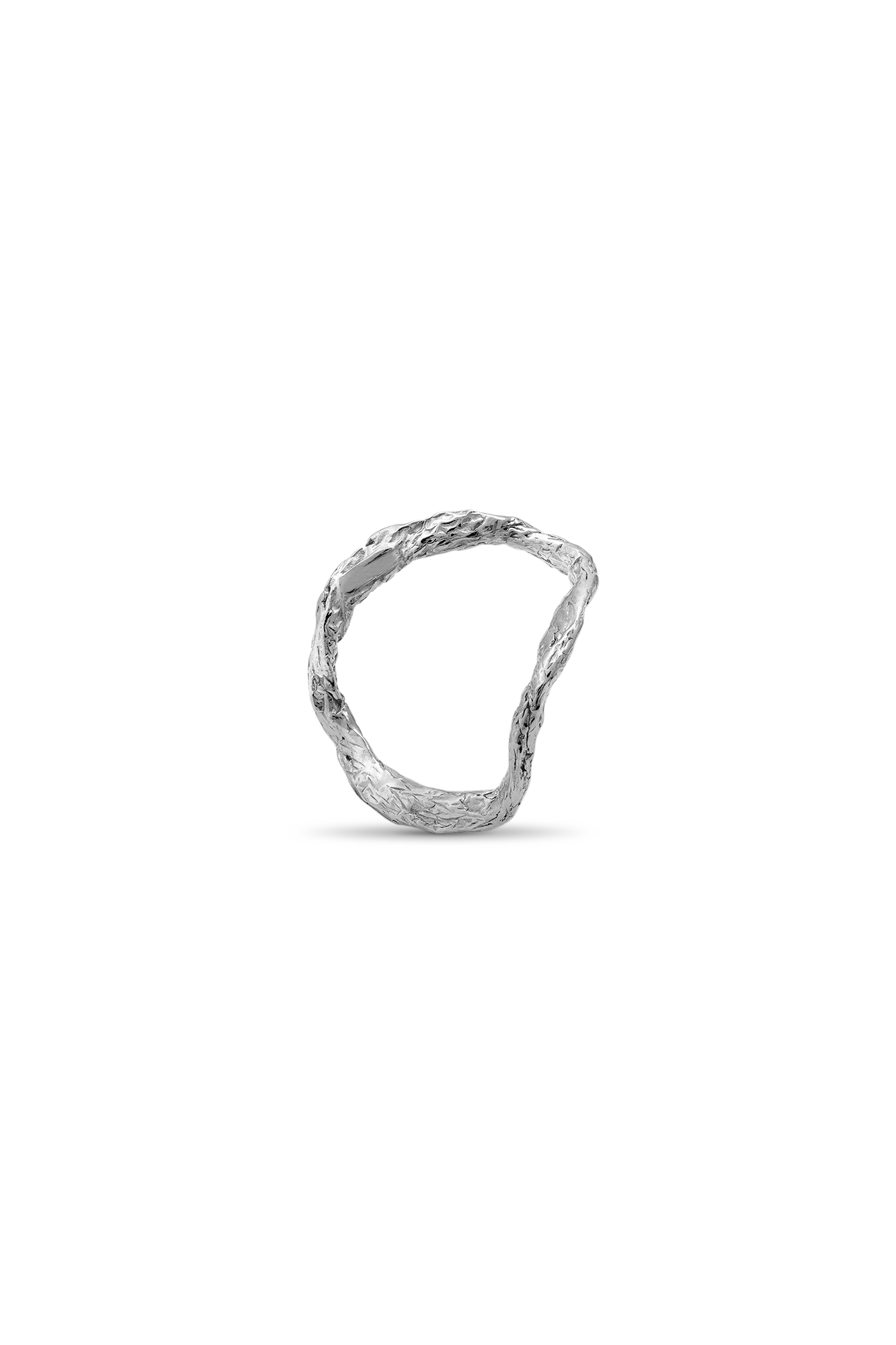 Renée Ring Wave Silver