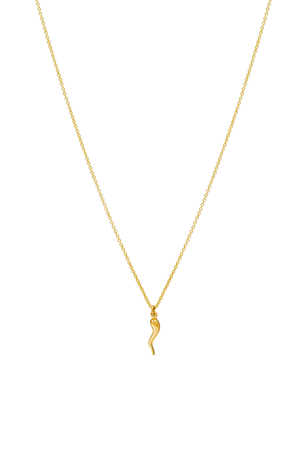 Corno Necklace Gold