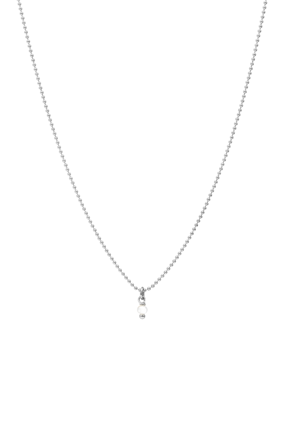 Bella Pärlhalsband Silver