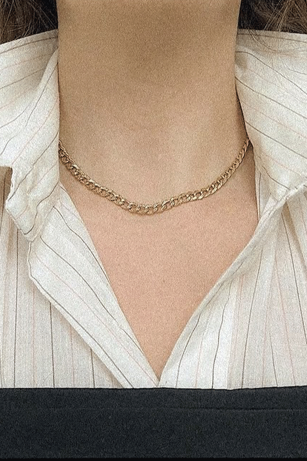 Bronze Necklace Gold
