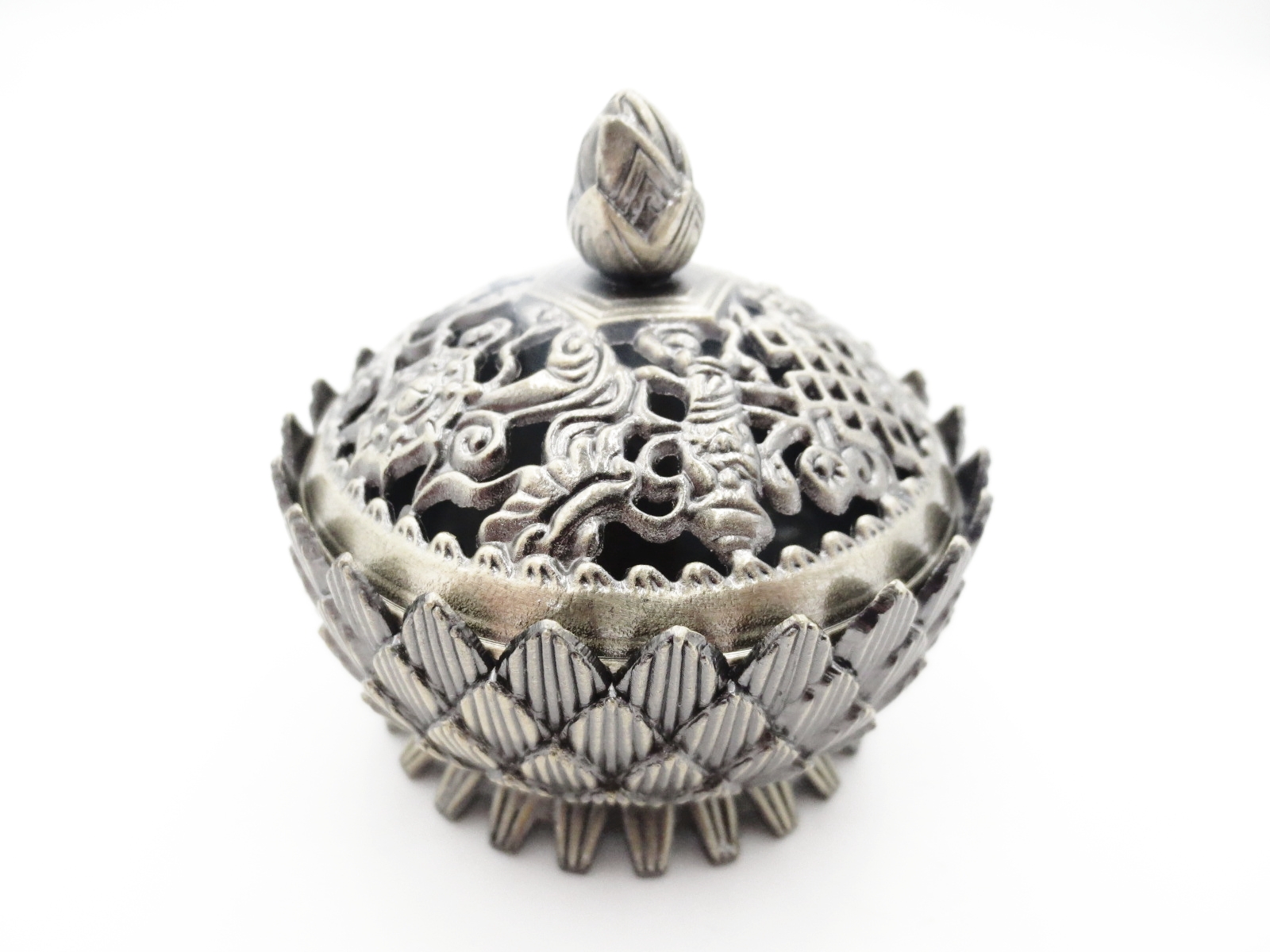 Tibetanska Rökelse brännare -Brons Metall  färg - 6cm