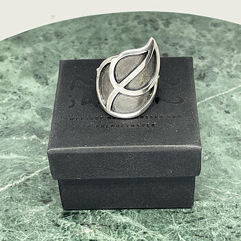 Silverring  LEAFY 