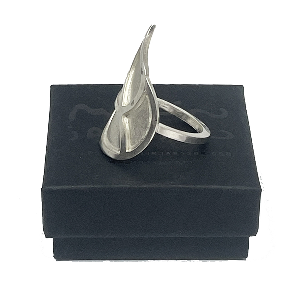 Silverring - LEAFY  - 3