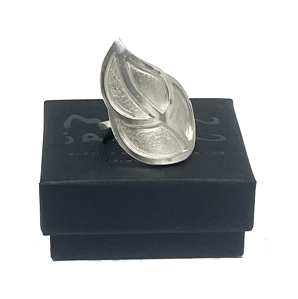 Silverring - LEAFY  - 2