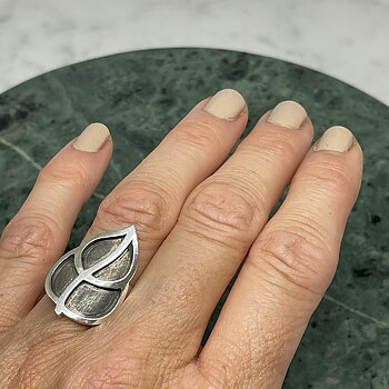 Silverring - LEAFY 