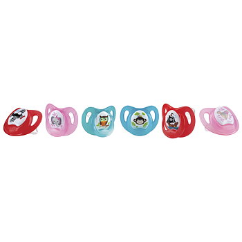 Nûby Mixpack Orthodontic soother with nubs - 2p - 0-6m