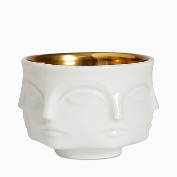 JONATHAN ADLER - Muse Bowl White & Gold