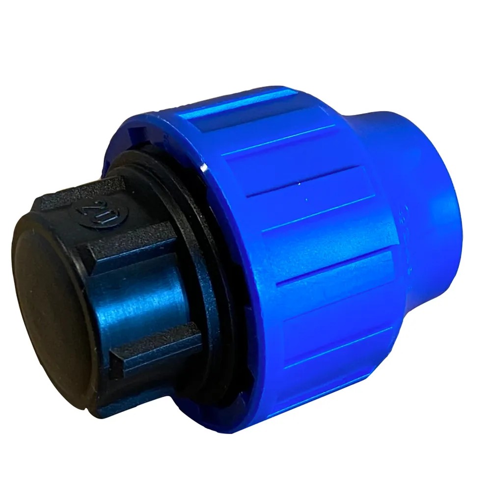 Plastkoppling ändhuv 63 
