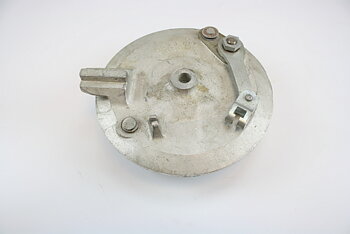 Bremsschild vorne Monark, Leleu 160 mm NOS inklusive Bremsarm 13082-11