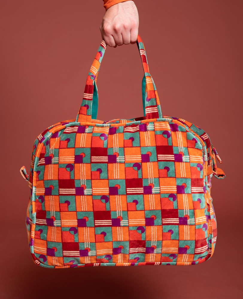 Weekendbag in velour - 4