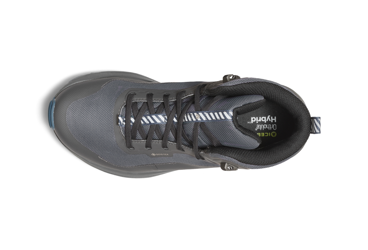 Icebug Haze W Mid BUGrip GTX - Peat/Grey - 4