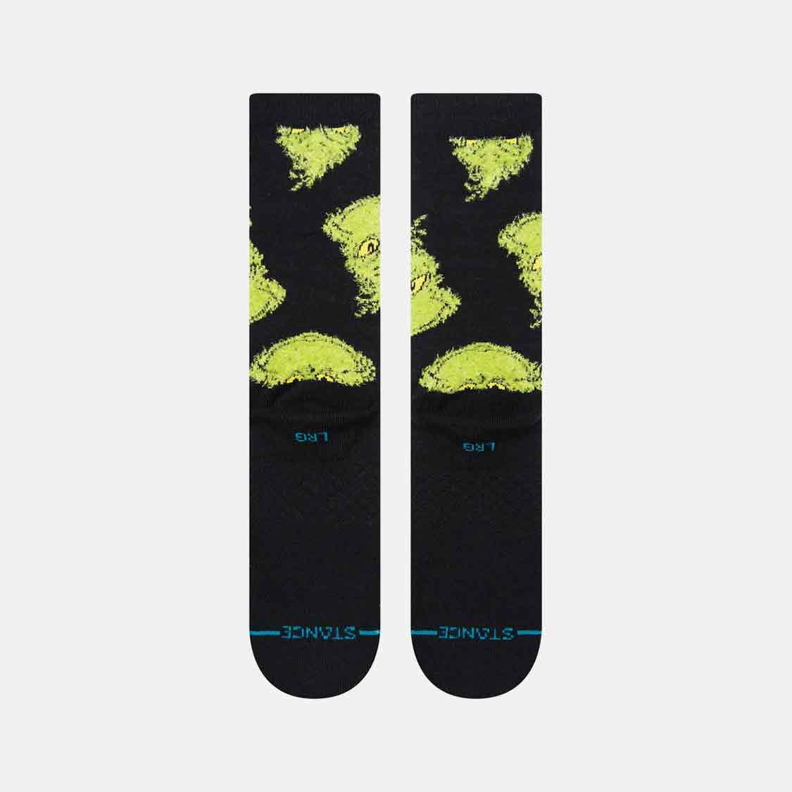 Stance - The Grinch Mean One Crew Sock - 3
