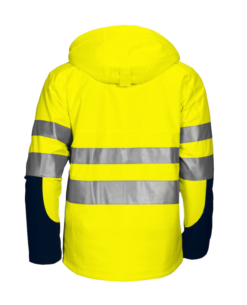 Reflex Projob Jacket - Softshell Medium Yellow - 3