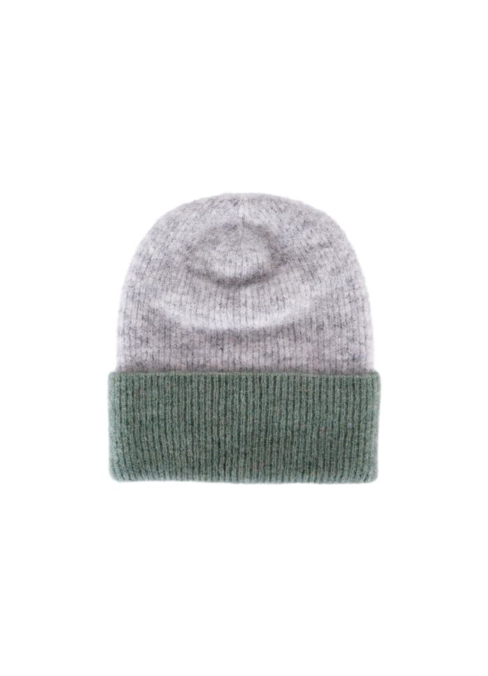 Black Colour - Ginger Colour Block Lt Grey