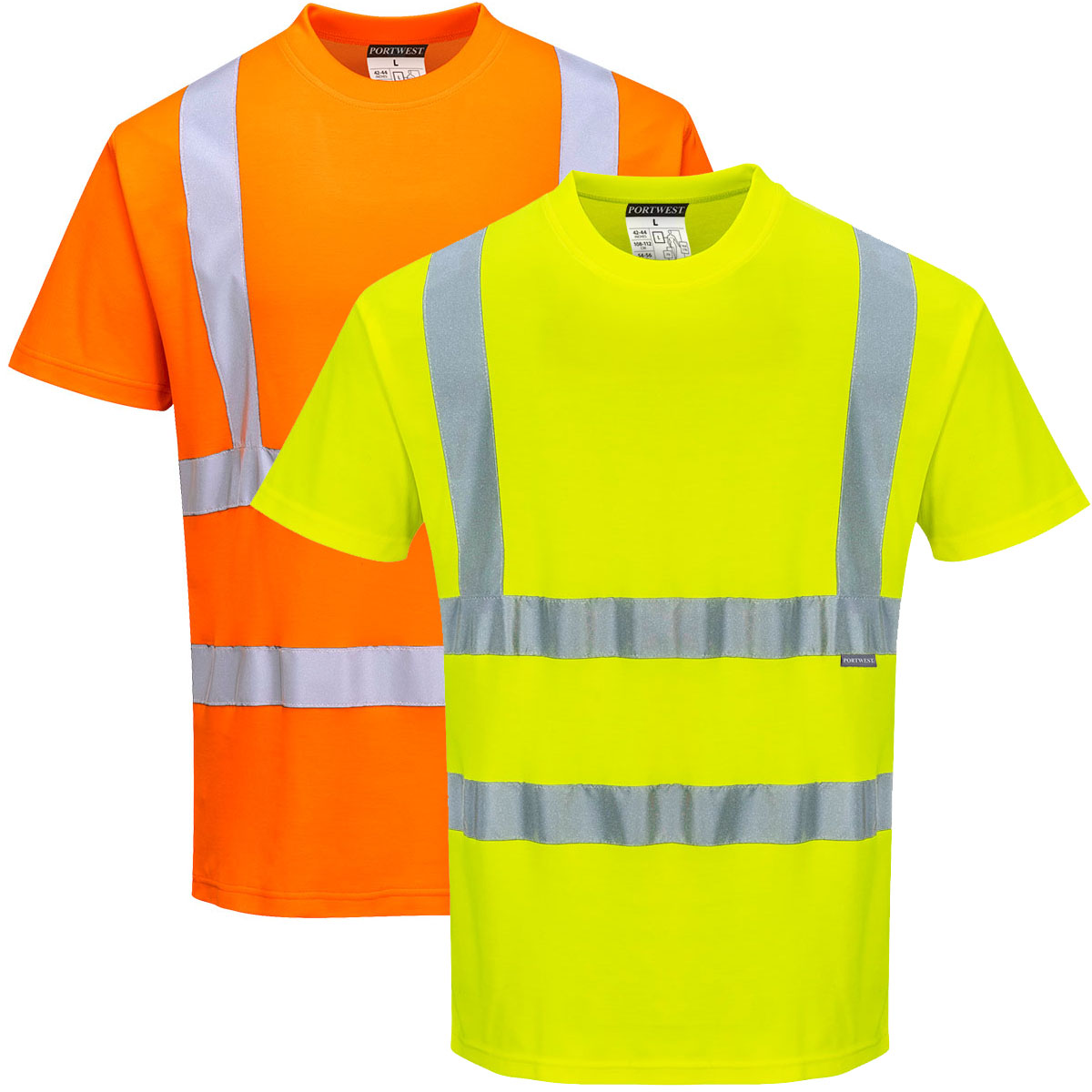 Reflex Crow Neck T-shirt - Gul