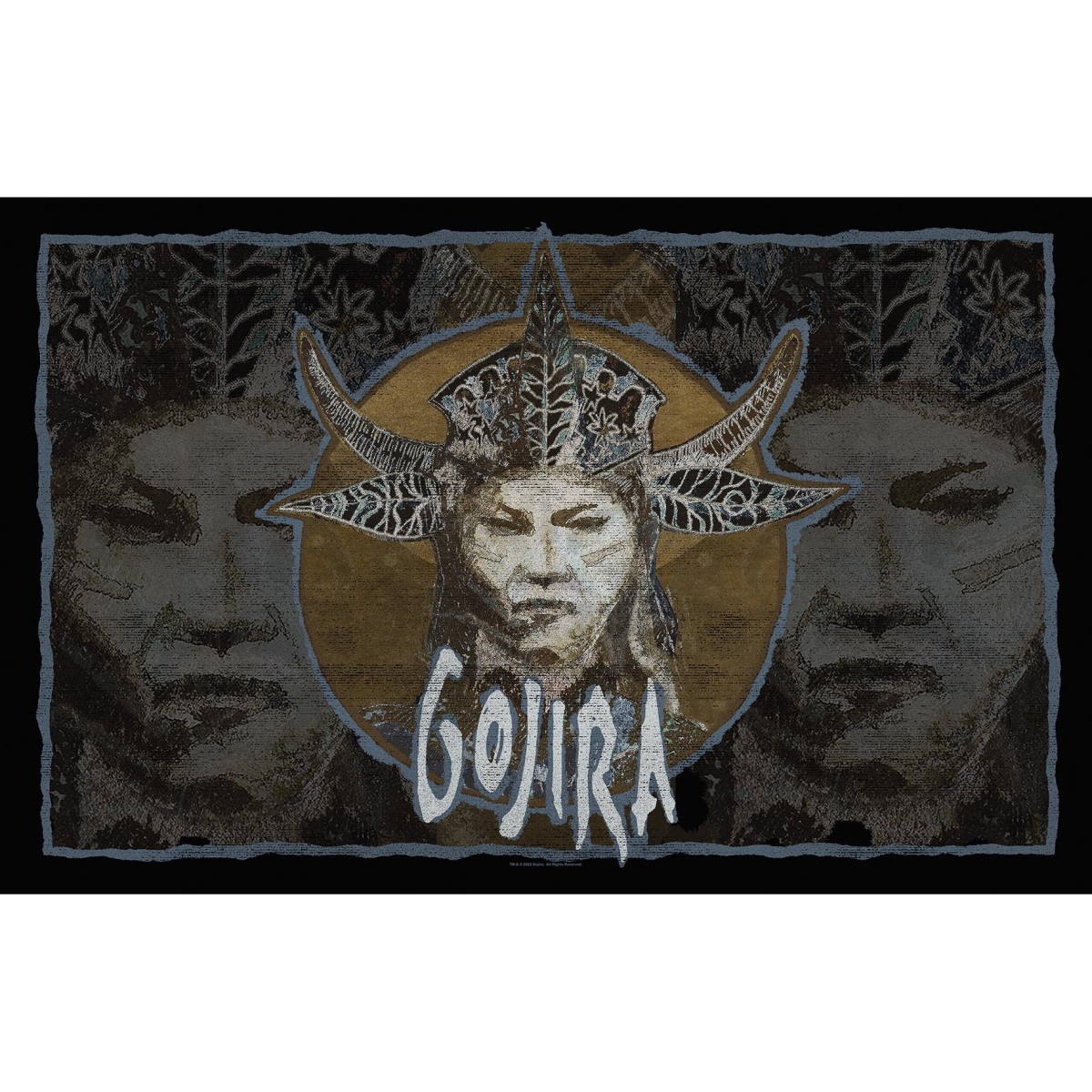 Gojira Fortitude Flag