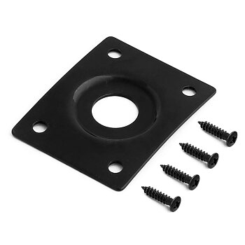 Jack Plate Rectangular (Black)