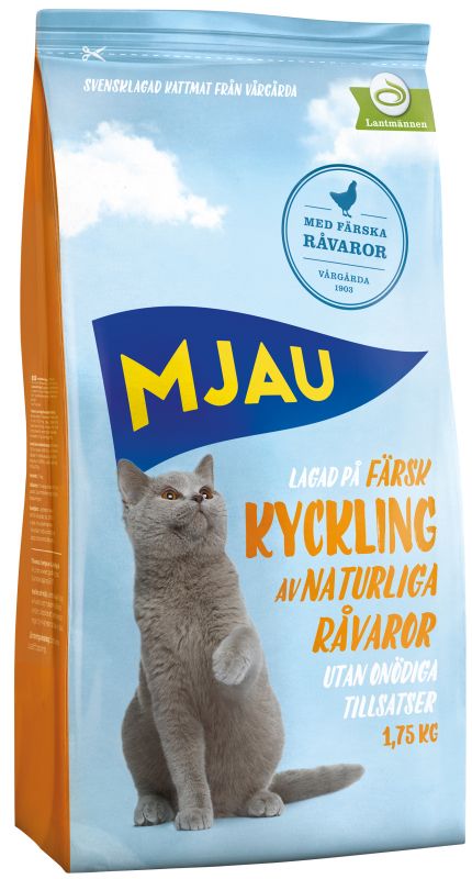 Mjau Torrfoder med kyckling