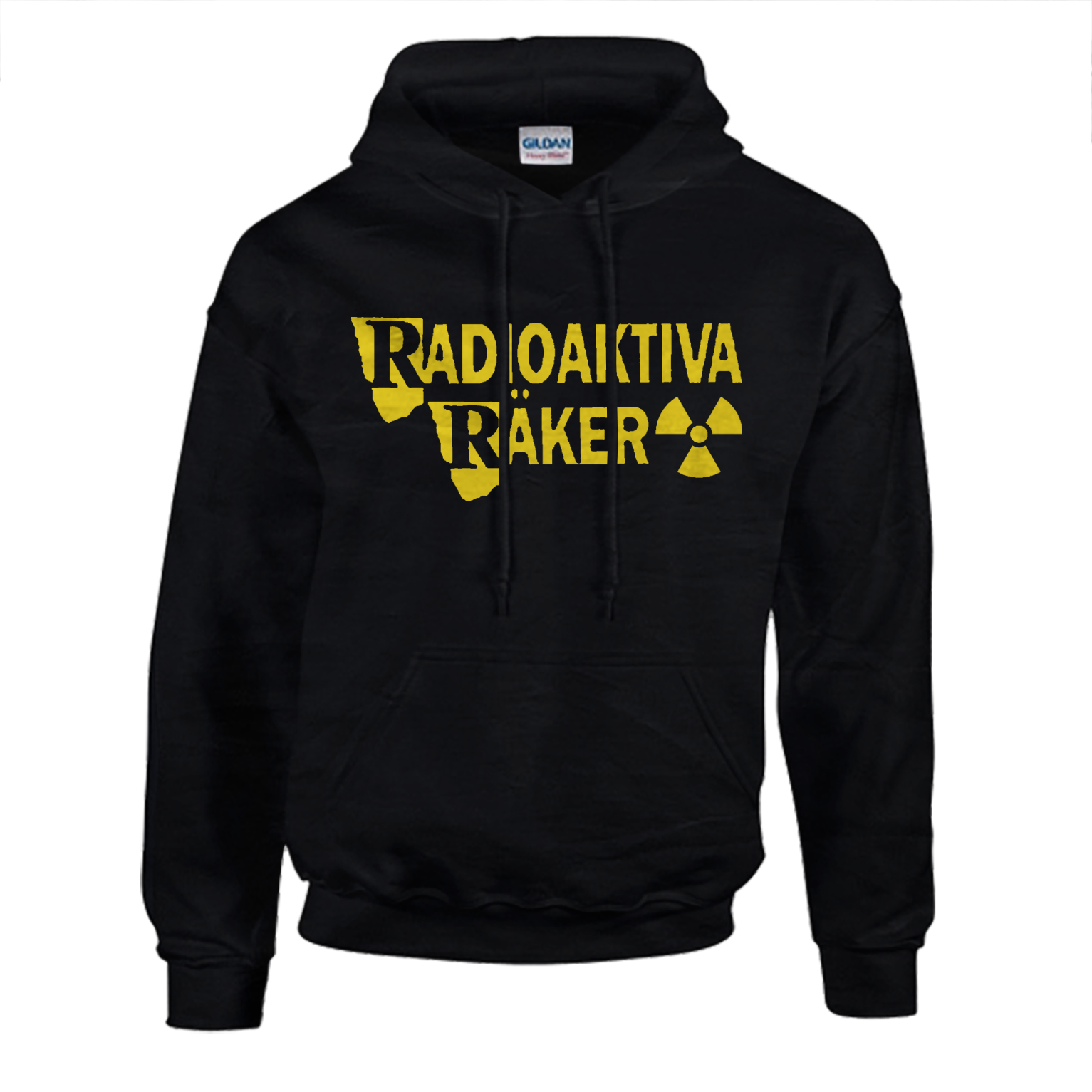 RADIOAKTIVA RÄKER - HOODIE, LOGO - 3
