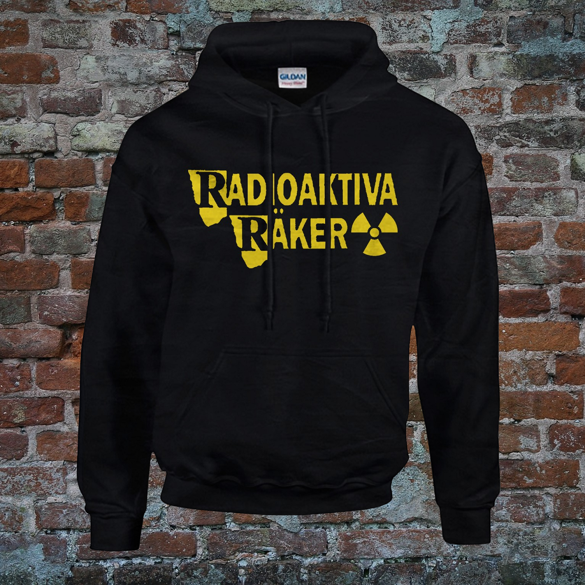 RADIOAKTIVA RÄKER - HOODIE, LOGO - 2