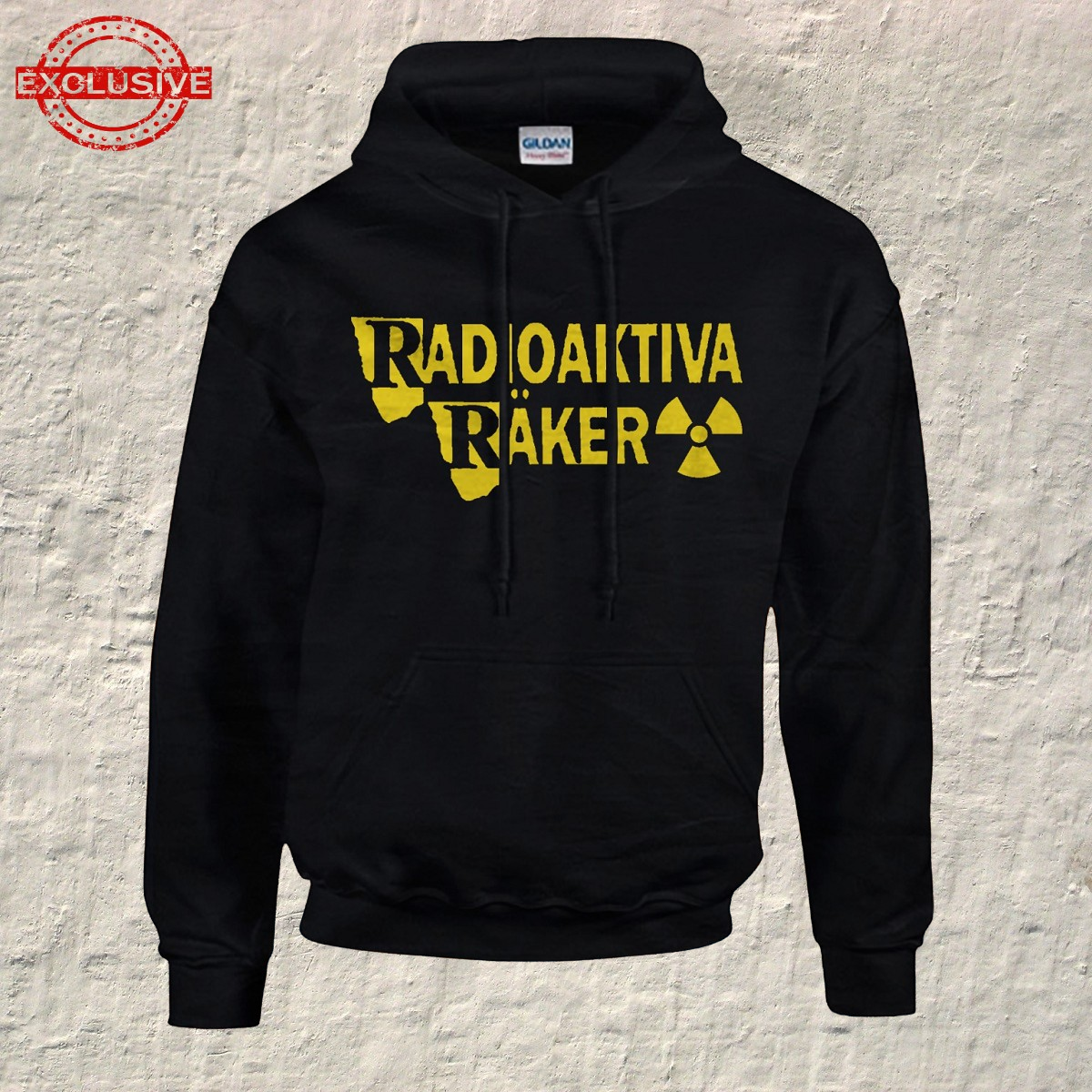 RADIOAKTIVA RÄKER - HOODIE, LOGO