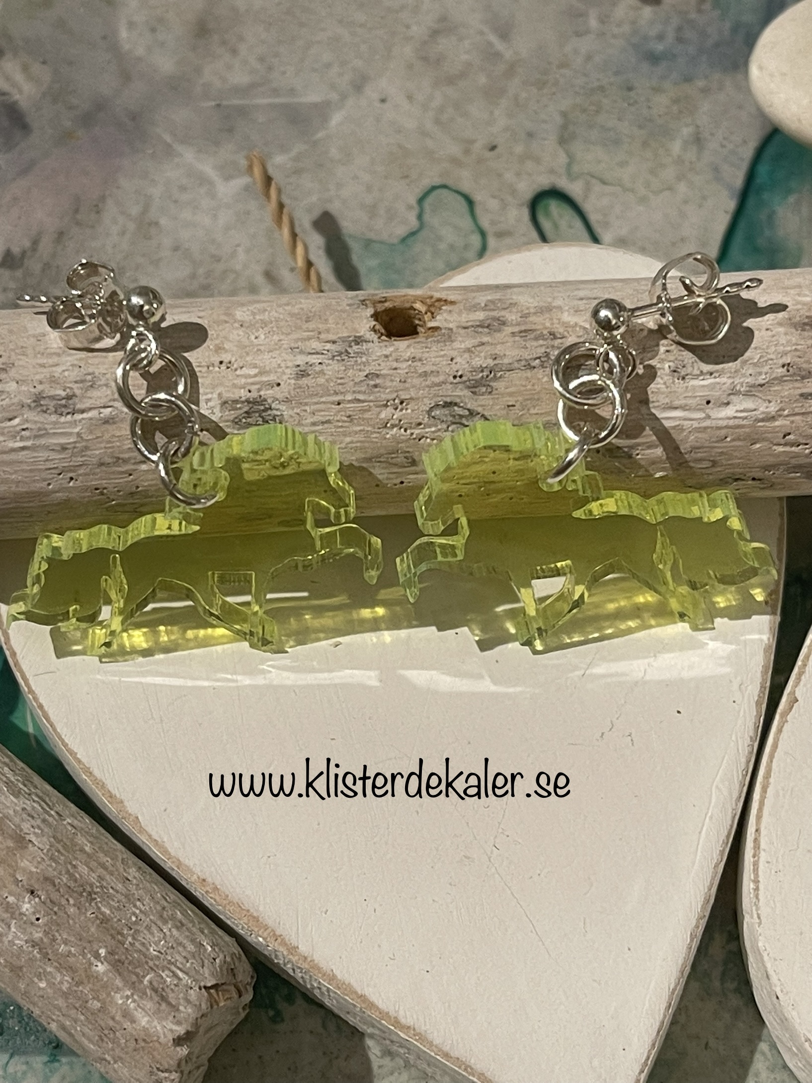 Earrings Icelandic horses  - 2