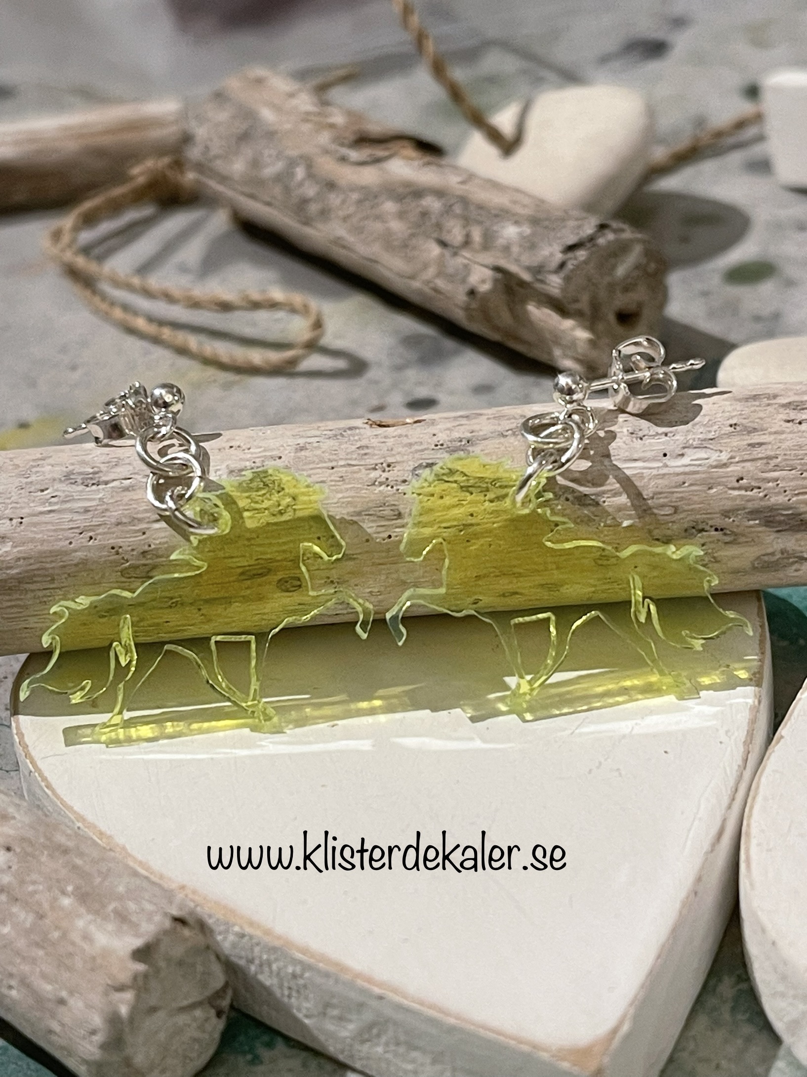 Earrings Icelandic horses 