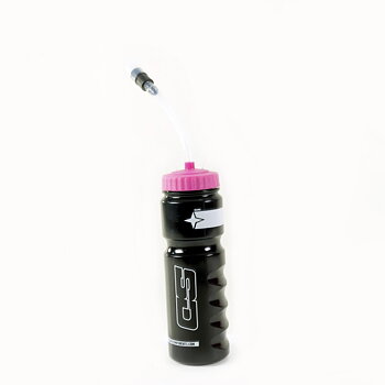 SD Components Bottle V2 With Straw 700ml Black/Pink