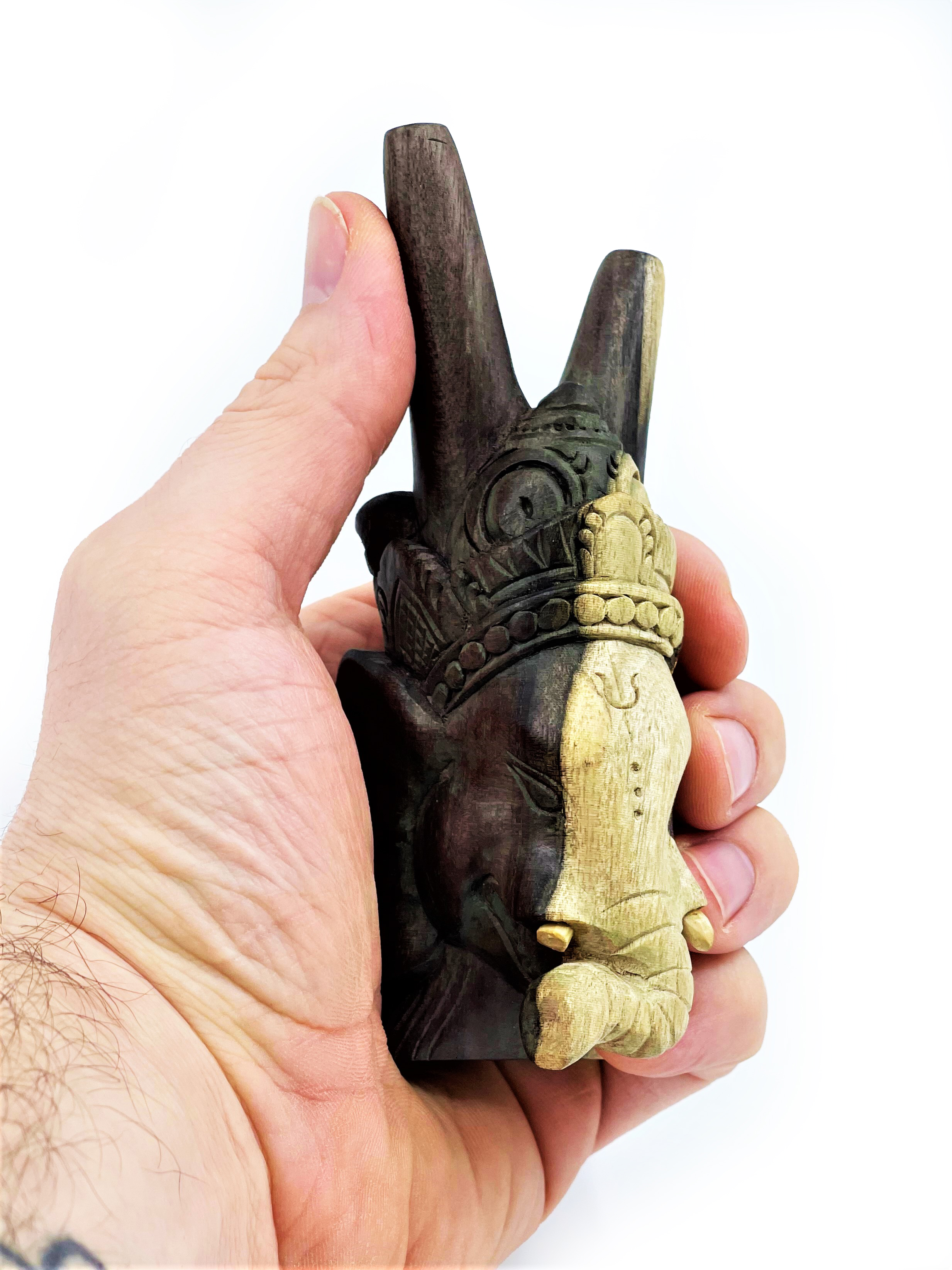 Ganesha Kuripe - Waru Wood - 2