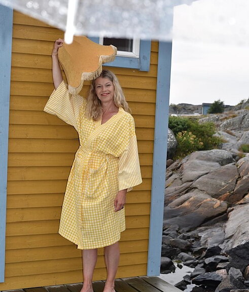 Mon & Amie Morgonrock "Le Soleil" ur kollektionen RIVIERAN