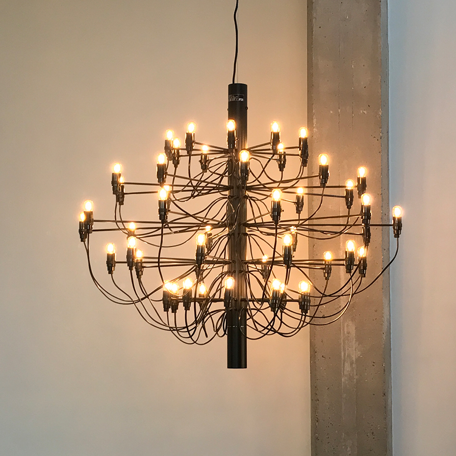 2097 Sarfatti Pendant 50 Black LED - In stock - FLOS - 5