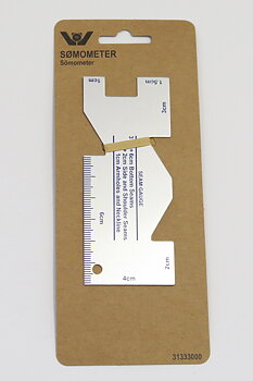 Sömometer, metall