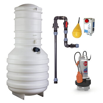 Pumptek PT08 Vortex 2m 1-fas Pumpstation
