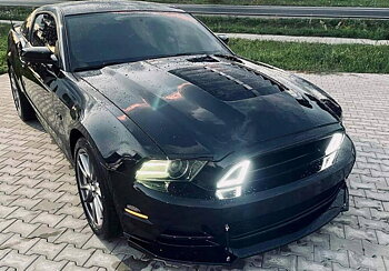 GT500 Style Aluminum Huv (MUSTANG 13-14)