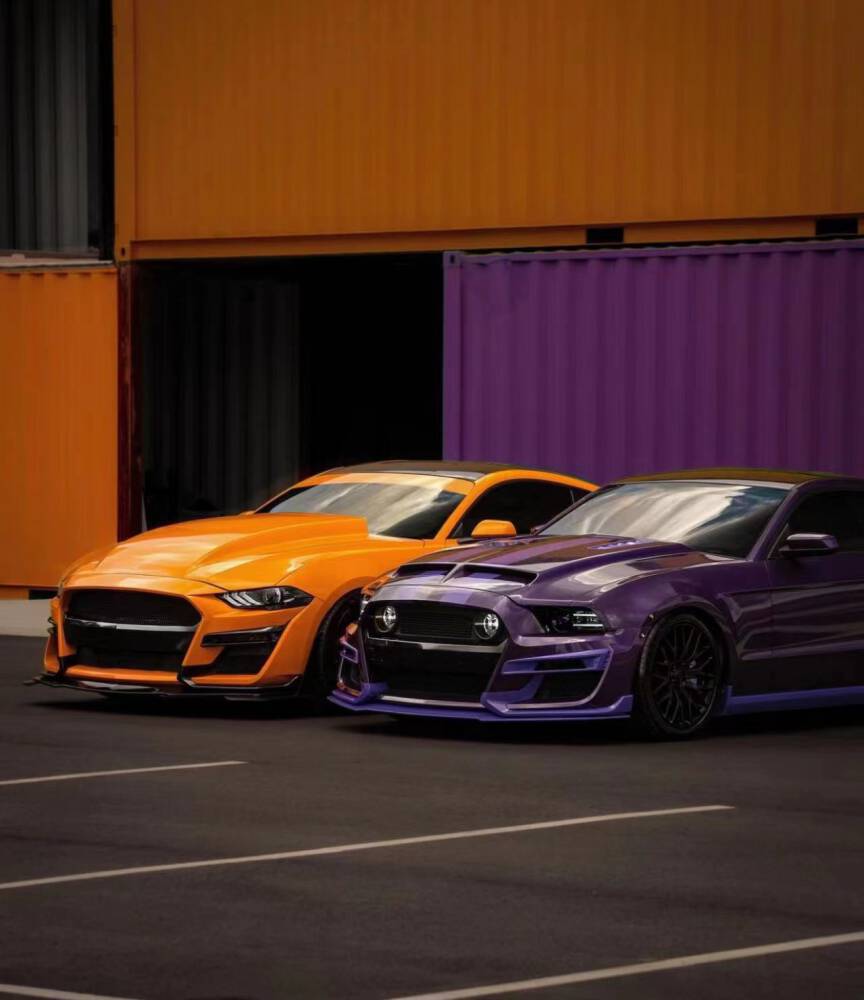 MP Style Stötfångare + Blinkers LED/DRL (MUSTANG 13-14) - 5