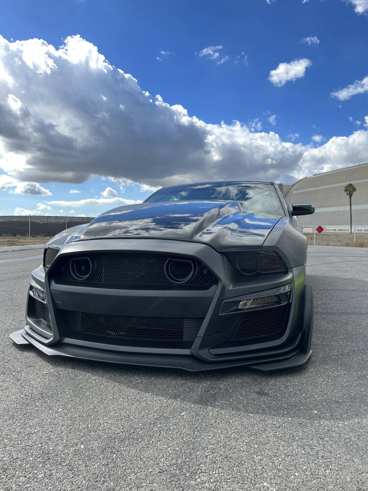 MP Style Stötfångare + Blinkers LED/DRL (MUSTANG 13-14)