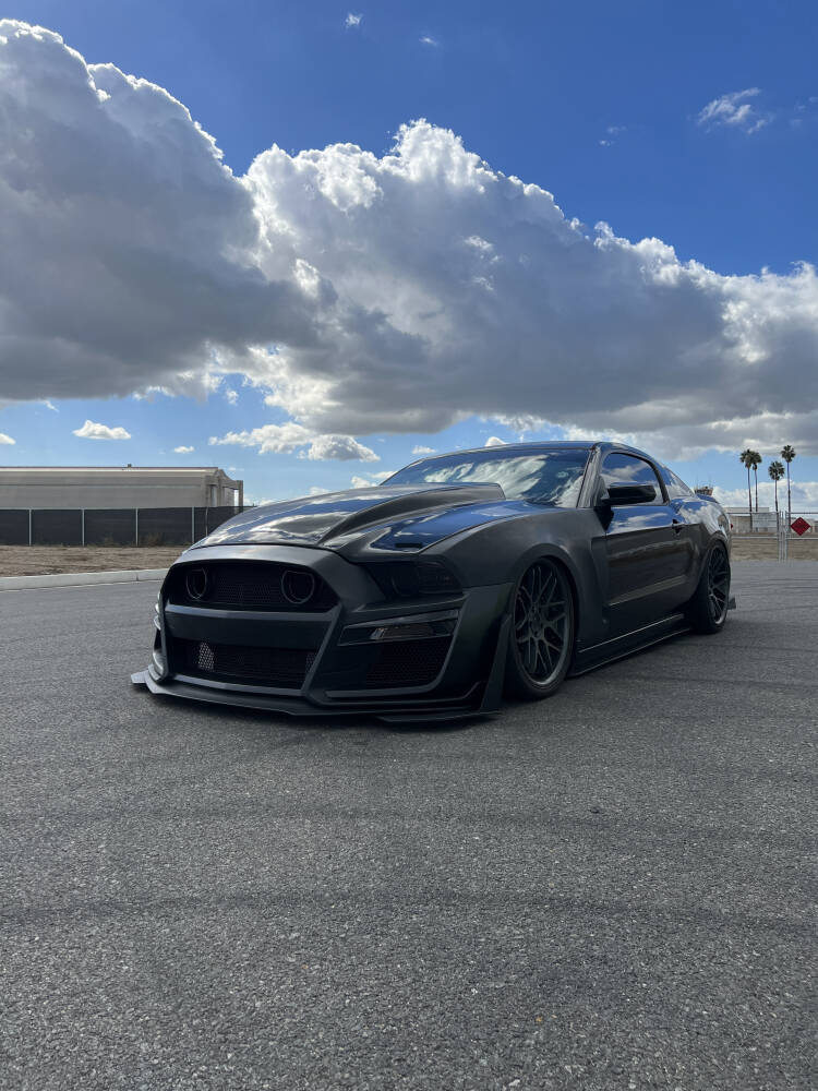 MP Style Stötfångare + Blinkers LED/DRL (MUSTANG 13-14) - 2