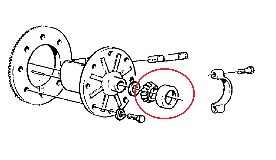 Differential lager 1030/1031/1041/1045/1055 - 3