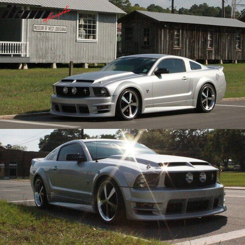 RACER Style Stötfånfare Fram - Kitt (MUSTANG 05-09 V6) - 3