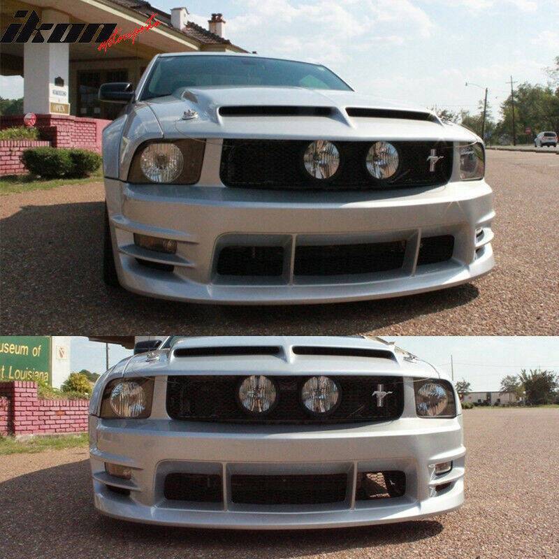 RACER Style Stötfånfare Fram - Kitt (MUSTANG 05-09 V6)
