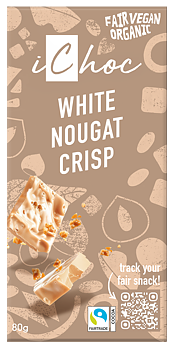 White Nougat Crisp 80g x10, EKO