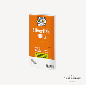 SILVERFISKFÄLLA ARIES, 6-pack