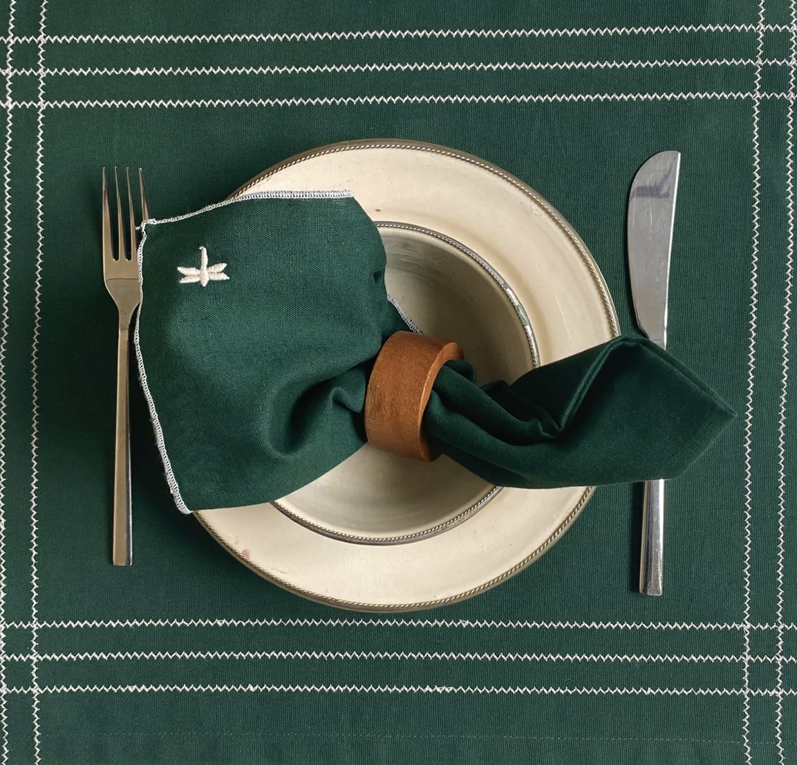 Bordstablett / Elisabeth / Grön