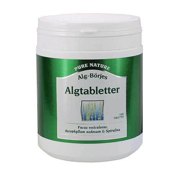 Algtabletter 1000 st, Alg-Börjes
