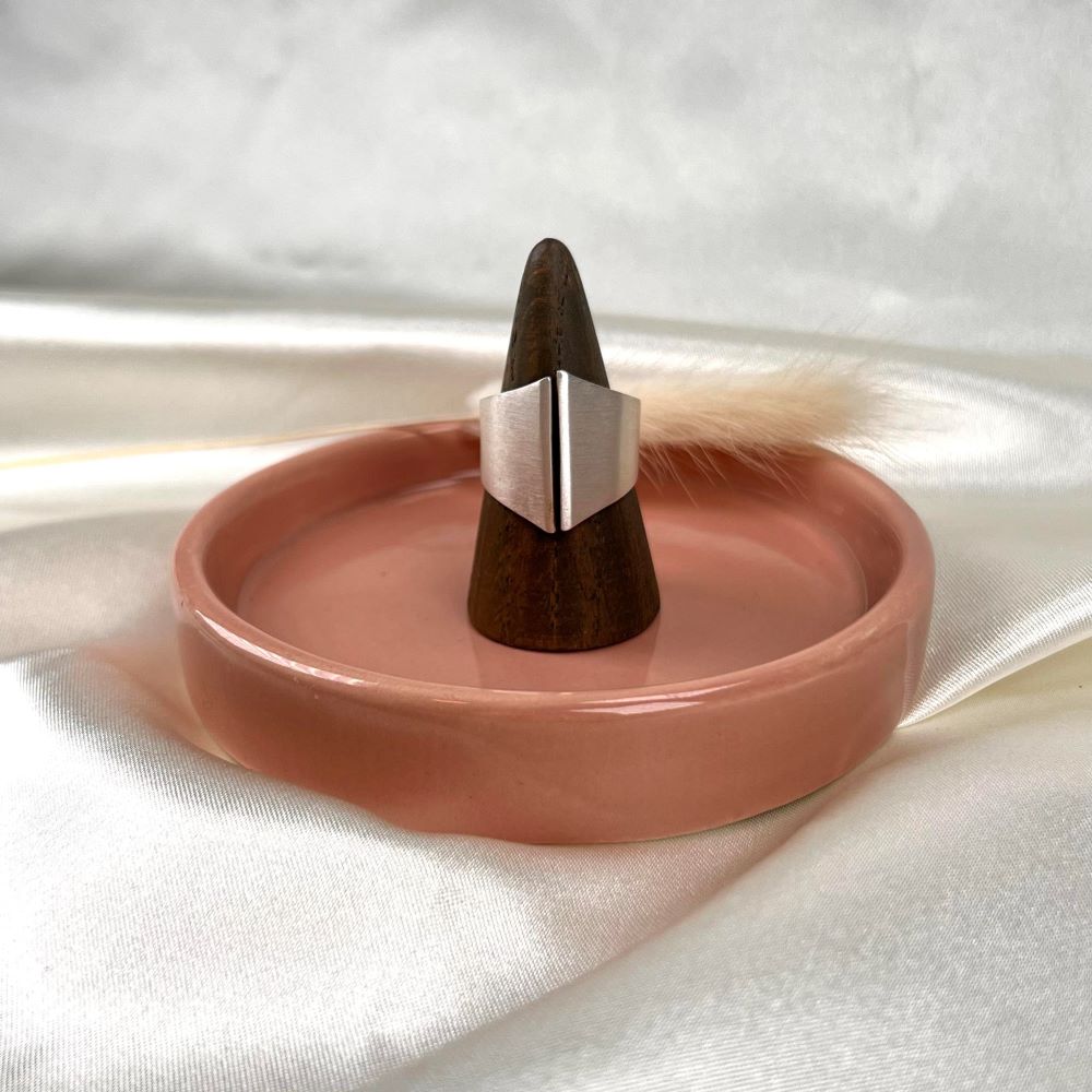 Kelim Peak ring silver - 2