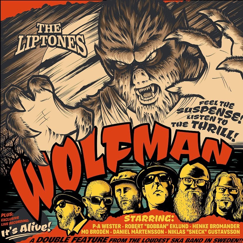 The Liptones - Wolfman/It’s Alive - 2LP