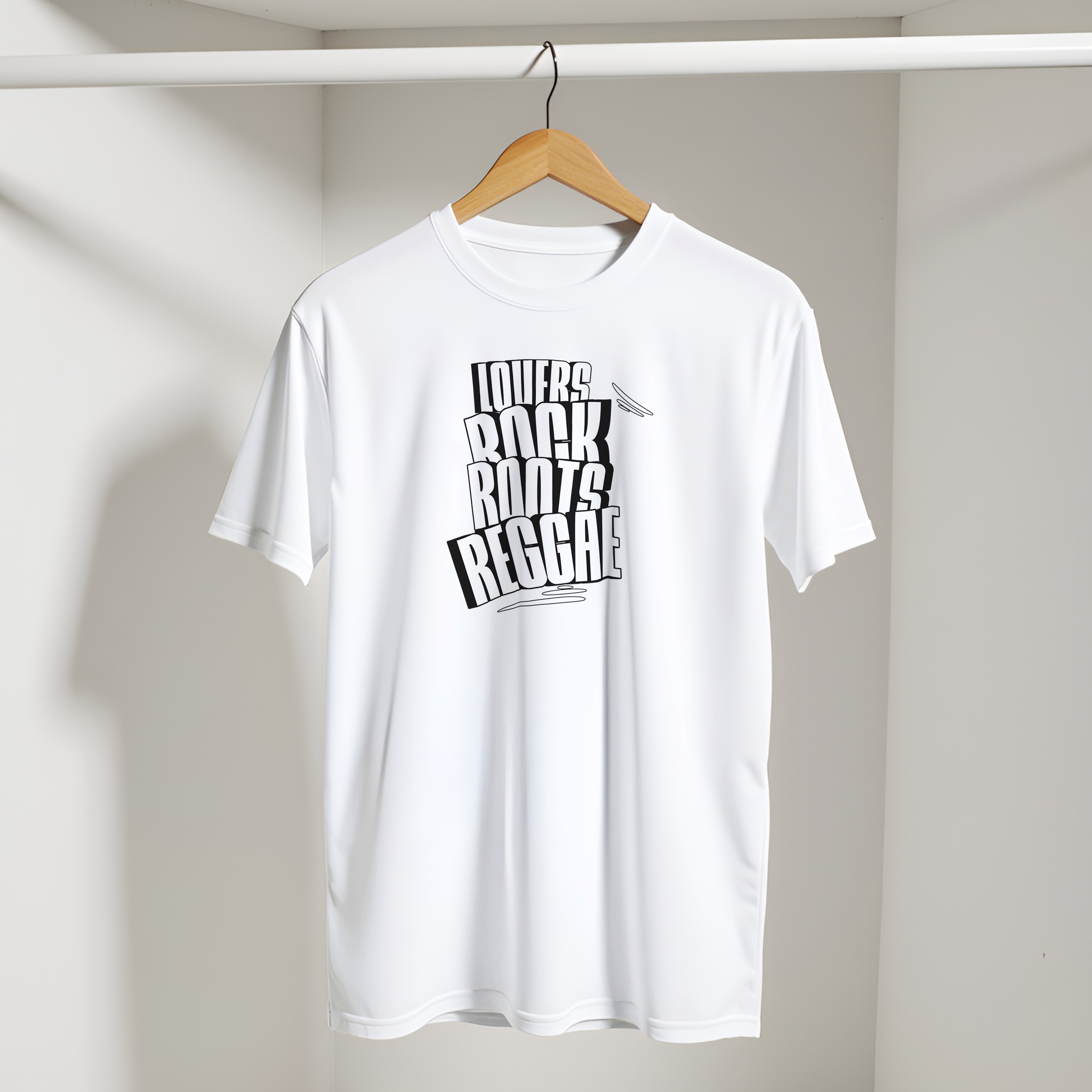 Lovers Rock, Roots Reggae T-shirt White