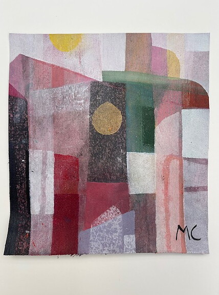 "Couleur 10", tavla akrylmålning orginal