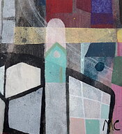 "Couleur 8", tavla akrylmålning orginal